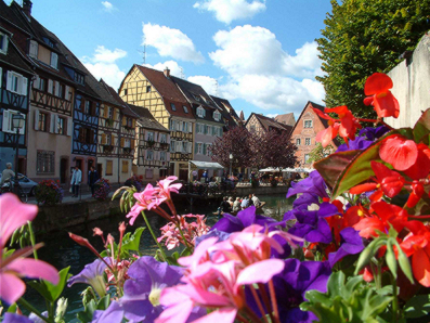 Old buildings in Colmar France
