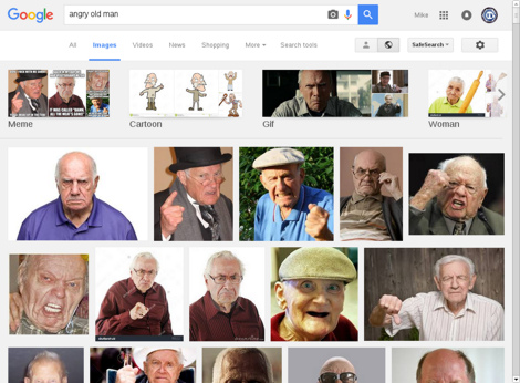 Google Image Search Results for 'angry old man'