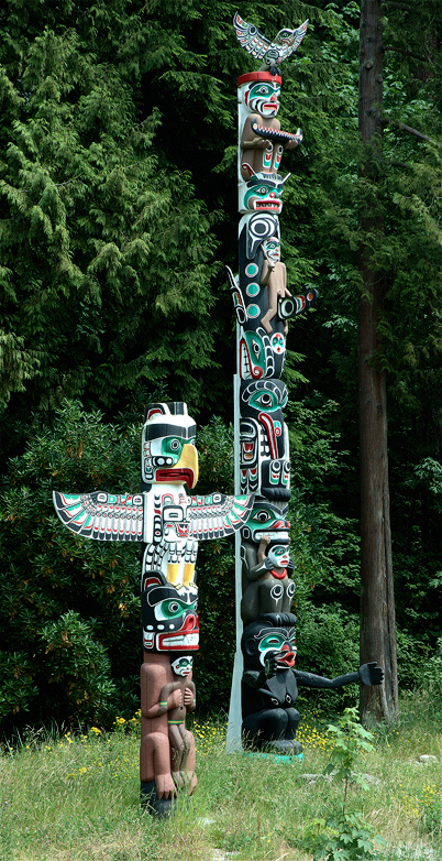 Totem Poles by Elinor Gavin