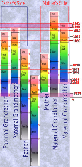 lifelines in use with dates